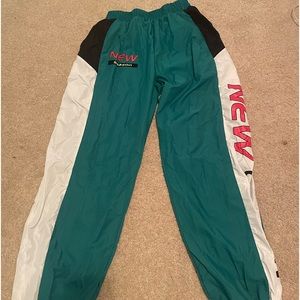 “new season” windbreaker pants